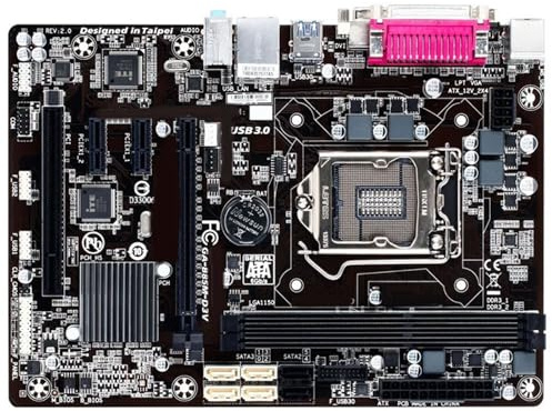 Carte mère Fit for Gigabyte GA-B85M-D3V-A, Format Micro ATX, Socket LGA1150