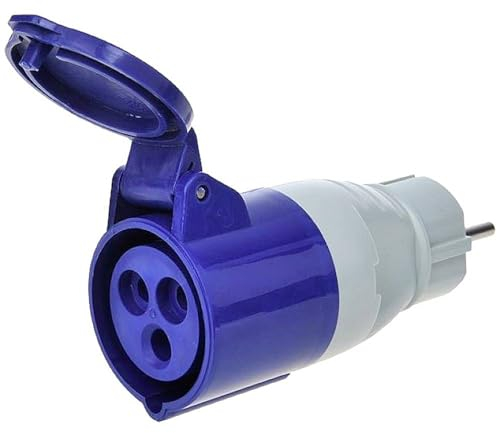 ProPlus 373518 Adapter von Schuko Stecker zu CEE