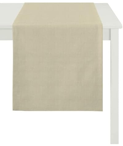 APELT Uni-Basic Arizona Tischläufer 44x140 cm leinen