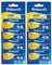 Pelikan 330894 Tintenpatronen 4001, 40 Stück, (4 x 5 Großraum-Patronen, königsblau, 2 Packungen)
