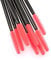 Hilai 50PCS/PACK Disposable Silicone Eyelash Brush Mascara Wands Applicator Eyebrow Brush Eyelash Extension Supplies Makeup Tools(Tower Shape)