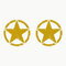Autodomy Pack mit 2 Sticker Sterne | Militär Aufkleber Beständig gegen Regen und Sonne | Aufkleber für Auto 4x4 Offroad Geländewagen | Us Army Sticker (Gold, 25 cm)