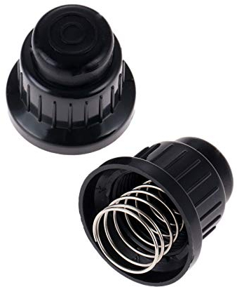 Aupoko AA Batterie Druckknopf Zünder Zünder Kappe 2 Stück Gas Fire Pit Zünder Zünder Ersatz für Funkengenerator Gasgrill