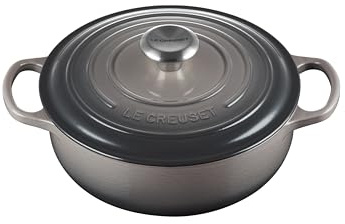 Le Creuset Enameled Cast Iron Signature Sauteuse Oven, 3.5 qt., Oyster