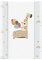 Ceba Baby Wickelauflage Wickelunterlage 2 Keil Wickelmulde fürs Babybett 80x50 cm, 70x50 cm Abwaschbar Giraffe 70x50 cm