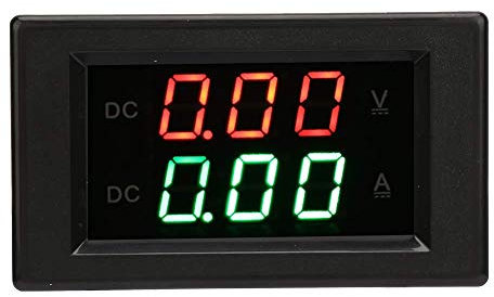 Amperometro Voltmetro - DC0~100V 20A Amperometro digitale Display Amperometro AC Voltmetro Misuratore di tensione a doppio ampere ad alta precisione