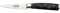 Rockingham Forge Sunrise Collection 3.5 Paring Knife, Stainless Steel with Resin Handles, Jet Black