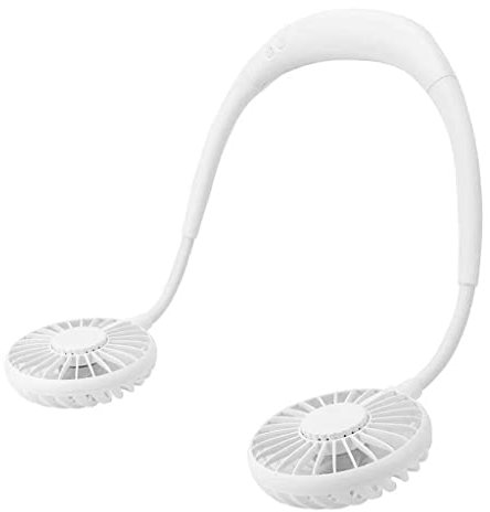 HODAGES Mini-USB-LED-Ventilator, tragbarer Halsventilator, Kleiner hängender Hals, Kühlung, Belüftung, Handluftkühler, Klimaanlage für kleine Ventilatoren