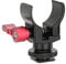CAMVATE Shotgun Microphone Holder with Shoe Mount Adapter - 3138