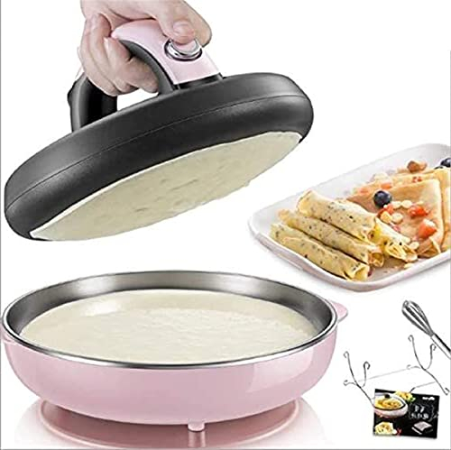 GASKER Crêpière électrique Portable, crêpière à grilles, crêpière sans Fil avec revêtement antiadhésif Mini crêpière électrique Domestique