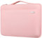 LANDICI Laptop Case Sleeve 15.6 16 Inch with Handle for Women Ladies, 360° Protective Waterproof Computer Cover Bag Compatible with MacBook Pro 16, Asus vivobook 15, Dell HP Acer Lenovo, Pink