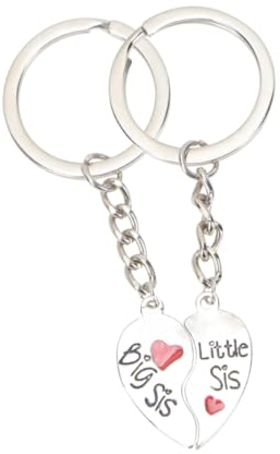 PACKOVE Schlüsselanhänger Für Schwester Freundin Handtaschen- Freundschafts-schlüsselanhänger Liebes-Puzzle-schlüsselanhänger-Set