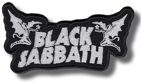 English Rock Patch Aufnäher – Abzeichen zum Aufnähen oder Aufbügeln – trendiges Modeaccessoire – einzigartiges dekoratives Logo für Jacken, Jeans und Taschen – Vintage – Bekleidung