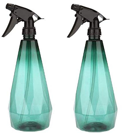 Eighosee 2 de vacías de 1 litro para plantas, botella pulverizadora recargable para ambientar y limpiar