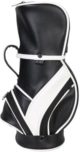 Tsffae À Vin De Golf, Mini Pochette D'accessoires Multifonctionnels Portables en PU, Sacs Cadeaux pour Bouteilles De Vin pour Golfeurs, Voyages Événements en Plein Air