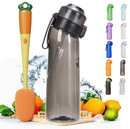 Botella Personalizado con cápsulas de pods, Water Bottle juego de iniciación, Botellas sin BPA cápsulas de sabor perfumadas 0 tazas de azúcar y agua para exteriores