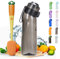 Botella Personalizado con cápsulas de pods, Water Bottle juego de iniciación, Botellas sin BPA cápsulas de sabor perfumadas 0 tazas de azúcar y agua para exteriores
