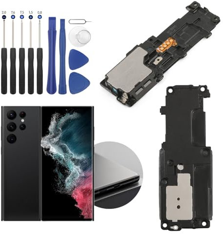 RongZy Lautsprecher kompatibel mit Samsung Galaxy S22 Ultra 5G Speaker Buzzer Ringer mit Werkzeuge