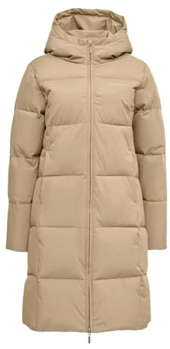 mazine Elmira Puffer Coat - Damen Puffermantel, Größe:M, Farbe:taupe