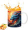 Dragon Coffee Mug 2024 Chinese Dragon Coffee Cup | 11oz Coffee Cup New Year Mugs for Women and Men, Coffee Milk Tea Lovers