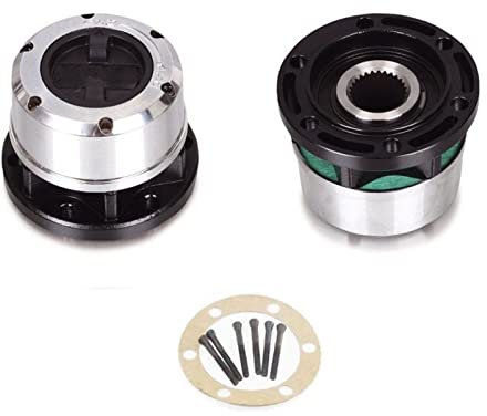 DEMULAX 2 Stück x manuelle Freilaufsperre, for Nissan, King Cab Pathfinder HB 94 Navara D21 Terrano I 86-89 B019 AVM429 Auto-Freilaufrad-Verriegelungsnaben