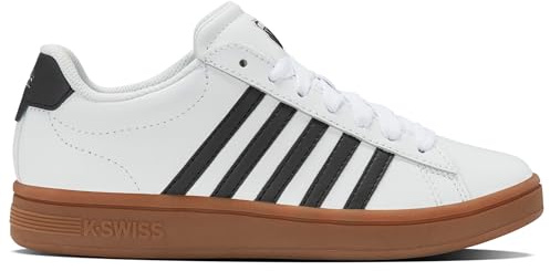 K-Swiss Damen Court TIEBREAK II Sneaker, White, 40 EU