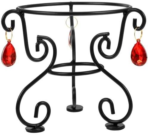 TOPPERFUN Metallkugel-präsentationsständer Gartenkugelständer Aus Robustem Metall Zum Aufstellen Und Präsentieren Von Kristallkugeln Im Haus Oder Garten