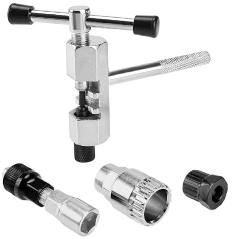 Giwnhvx Bicycle Repair Tools, Bottom Bracket Removal, Flywheel Removal, Chain Removal, Crank Removal Multi-Function Tool