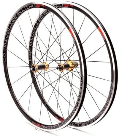 700C Rennrad-Laufradsatz Mit 30-mm-Ventilbremse for 8 9 10 Und 11-Fach-Kassetten 18/21 Loch Schnellspanner(Gold hub)