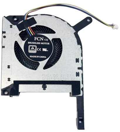 Gintai GPU Ventilateur Fan 5V pour ASUS TUF Gaming FA506/FX505/FX705 | FA506IH FA506II FA506IU FA506IV FMCA FMC9 DFS5K12114262H 13NR00S0M10011 13NR00S0M12011 DQ5D577K001 DQ5D577K002