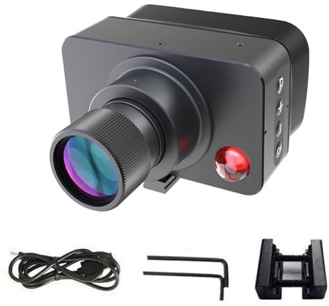 NONDK 4K UHD Mini Digital Monocular Metal Night Vision Scope Sight Infrared Telescope Camera for Hunting Camping