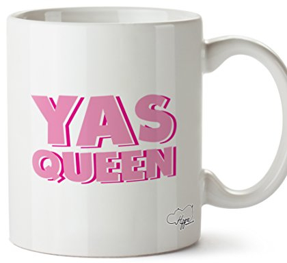 HippoWarehouse YAS Queen 10oz Mug Cup
