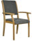 Devita - Premium Seniorenstuhl Kerry - Wählbare Sitzhöhen - Made in Germany - Komfortabler Echtholz Stuhl für Senioren in verschiedenen Höhen von 43 cm bis 55 cm