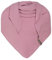 KNIT FACTORY - Liv Dreieckstuch - Tuch Schal für Damen - Weiches Musselintuch - Für Frühling und Sommer - 100% Bio-Baumwolle - Lila