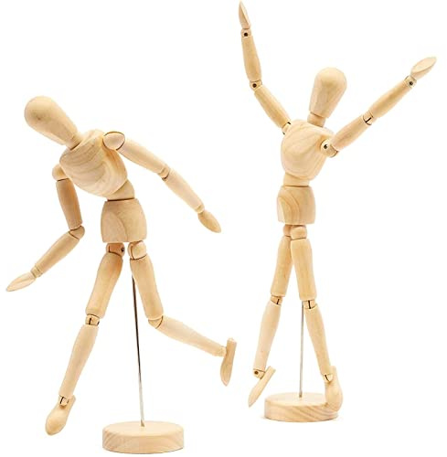 Bright Creations Mannequin aus Holz, 30,5 cm, 2 Stück