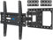 Mounting Dream TV Mount Full Motion TV Wall Mounts for 26-55 Inch Flat Screen TV, Wall Mount TV Bracket with Dual Arms, Max VESA 400x400mm and 99 LBS, Fits 16, 18, 24 Studs MD2380-24K TV Mounts