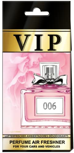 VIP 5er Pack | Premium Car Scents - Langanhaltende Lufterfrischer für Auto, Zuhause und Büro - Luxuriöse Düfte, inspiriert von Top-Parfümhäusern