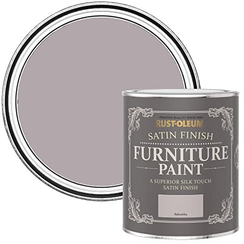 Rust-Oleum Purple Furniture Paint in Satin Finish - Babushka 750ml