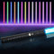 SOARFLY FX Lichtschwert, 14 Farben Lichtschwerter mit Metallgriff, Wiederaufladbar Laserschwert Erwachsene, Simulierter Filmkampf-Soundfonts, Party, Geschenk, Cosplay