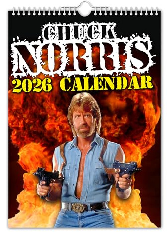 Chuck Norris - Wandkalender 2023 // Lustig / Witzig / Weihnachten / Geburtstag / Geschenkidee / Geschenk / Neuheit / Humor / Wichteln / Jahresplaner / Bürogeschenk