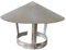 Stainess SteeChimney CowCap, Protezione per Uccelli Anticaduta, Adatto per Tipi AFue, Vaso per Copertura da Pioggia E Neve, Protezione Fue per Tubo da 75-250 mm, 160 mm