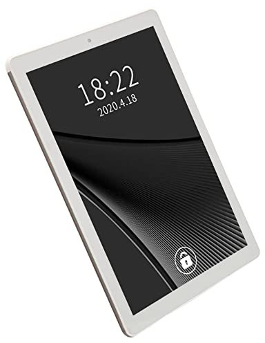 Tablette HD, Double Carte SIM Double Veille Gris WiFi 8 MP Caméra Frontale Octa Core 10 Pouces Tablette 3 Go RAM 64 Go ROM pour Une Utilisation Quotidienne (Prise UE)