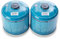 TOM Gaskartuschen 2 x, 4 x, 8 x oder 12 x 500 g Butan Propan Gas - Schraubkartusche Set – Kartuschen mit Sicherheits-Schraubgewinde – Butane Gas Kartusche ideal für Ihren Campingkocher (2 x 500g)