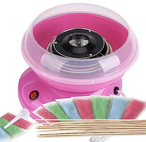 SIDRAL Macchina per Zucchero Filato/per Feste/Kit Completo di Tutto Il Vostro Cotone da Zucchero.