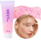 Prreal Body Glitter Gel 50ml, Face Glitters Body Gel Sequins Shimmer Liquid Eyeshadow, Chunky Glitter for Face Hair Nails, Holographic Cosmetic Laser Powder Festival Glitter Makeup#Light pink