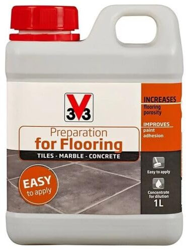 Overtax Preparation For Flooring-Tiles- Marble- Concrete 1 Litre Floor preparation V33