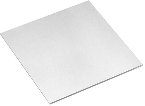 sourcing map Hoja de aluminio 6061, placa de aluminio rectangular de 200 mm x 200 mm, 3 mm de grosor, material de metal plano para soldadura industrial