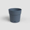 Artevasi Capri Wide Pot, Réserve d'eau, Pot en Plastique, 50cm, Couleur Bleu Ardoise