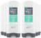 Dove Men+Care 3-in-1 Body, Face & Hair Wash Hydrating Sensitive Provides 24 Hour Nourishment with Clean and Calm Scent of Fresh Mint and Cedar Body Wash for Men, 400ml Pack of 6
