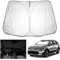 YEE PIN Niro Parasol para Coche Compatible con Kia Niro Hybrid/E-Niro EV 2017-2023 2024, Parasol Plegable para Coche, protección contra el Polvo UV